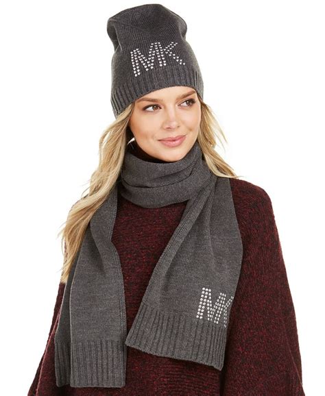 michael kors silk scarf|Michael Kors hats for women.